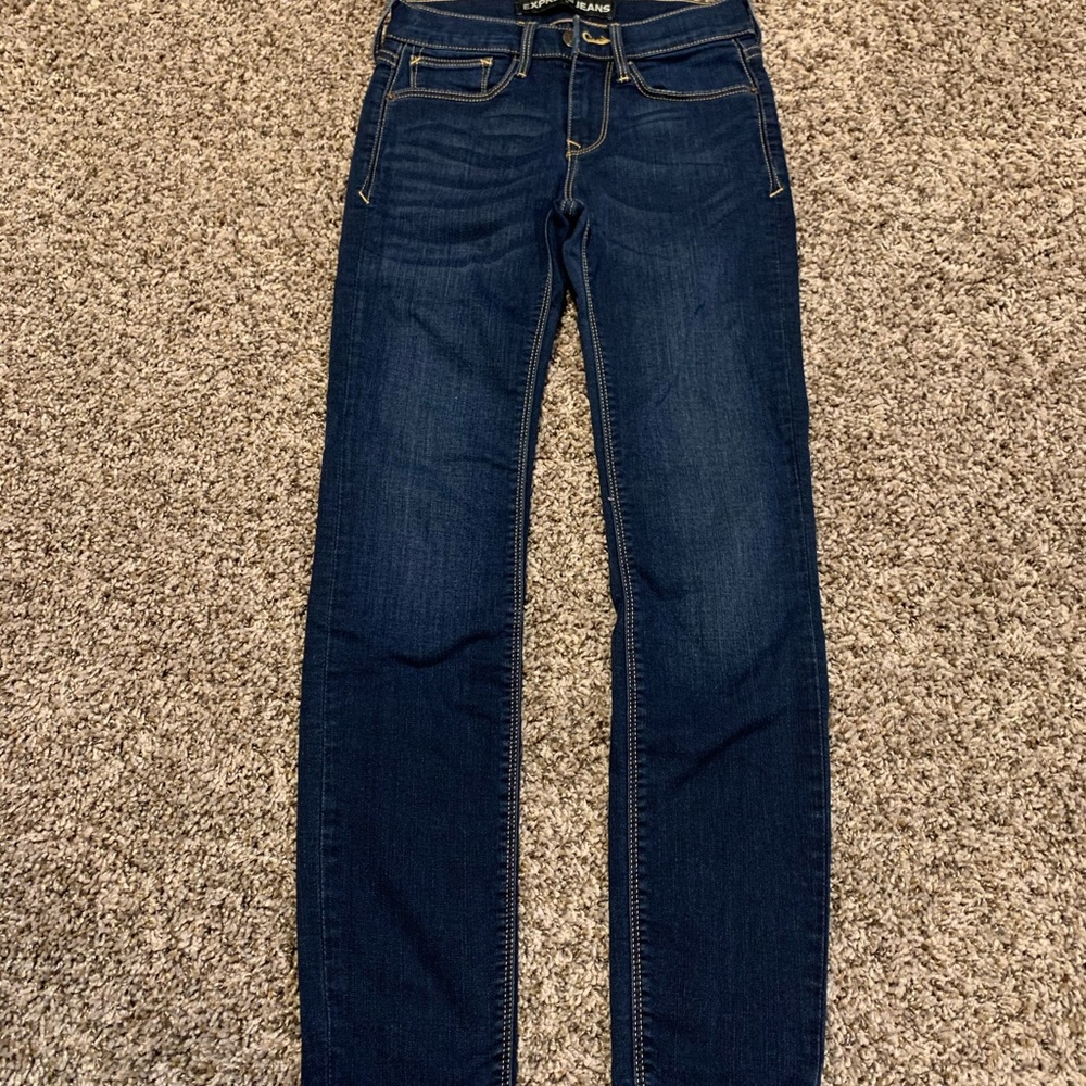 EXPRESS Supersoft Jeans Super Skinny